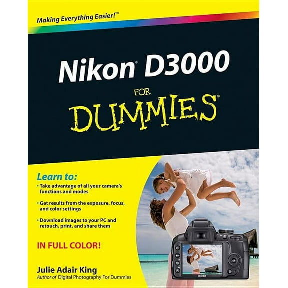 For Dummies Nikon D3000 For Dummies, (Paperback)