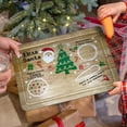 thumbnail image 4 of Gibobby de Nochebuena personalizado, de Navidad para Papá Noel, tablero de Nochebuena para padre, leche de Navidad y galletas para de Papá N(Caqui), 4 of 5