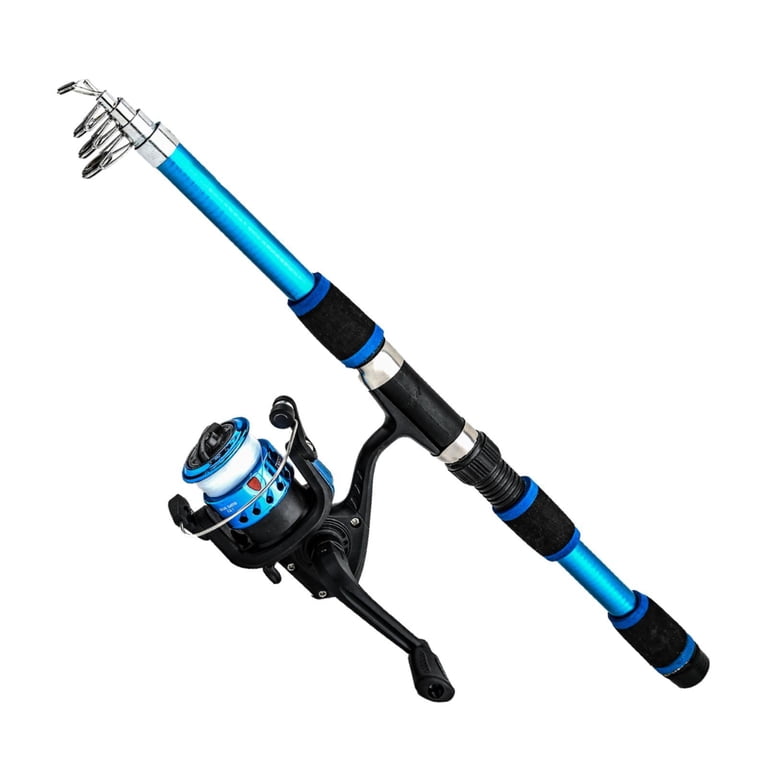are fishing poles cheap NickStick Mini Rod fiberglass Medium action rod Shakespeare Micro Series Spinning Combo