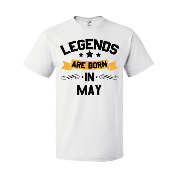 Inktastic legends are born in may T-Shirt