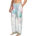 thumbnail image 2 of Bingfone Cute Elephant Mens All Over Print Sleep Pajama Pants-X-Large, 2 of 9