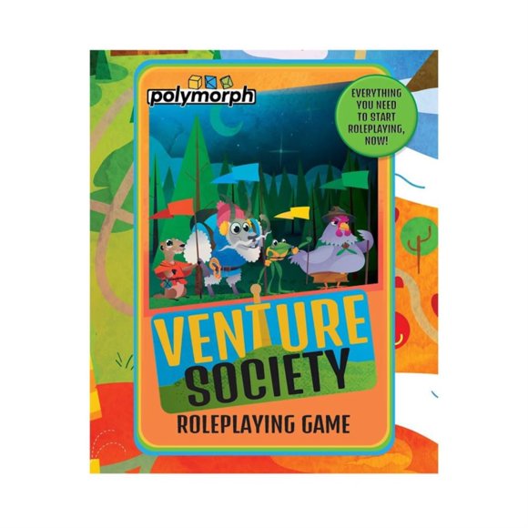 9th Level Games: Venture Society - Tabletop Roleplaying Game, RPG Adventures to Build Social Emotional Learning Skills, Ages 6+, 2-6 Players, 30 Min