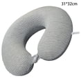 thumbnail image 2 of Hukapapa, cómoda almohada de viaje para el cuidado de bambú, de poliéster, ligera, de felpa suave, adecuada para madres, bebés y niños pequeños, 2 of 5