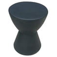 thumbnail image 3 of Rocking Rocker - F13 Black Modern Lightweight Concrete Side Table/End Table- Suitable for Indoor or Outdoor - Easy Clean - Size : 13.78 x 13.78 x 17.72, 3 of 4
