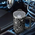thumbnail image 3 of Spooky Halloween 40oz Tumbler - Pumpkin Pattern w/Handle, Huge Insulated Cup, Last Minute Gift! Keeps Drinks Cold 58Hrs, 3 of 4