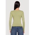 thumbnail image 5 of Women's Long Sleeve Scoop Neck Tee, 5 of 5
