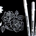 thumbnail image 4 of Sakura Gelly Roll Gel Pen, Medium Point White, 3 pack, 4 of 6