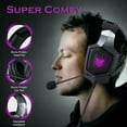 thumbnail image 4 of NERDI Gaming Headset,Gaming Headphone Stereo Over Ear Bass with Mic for PS4, Xbox One, PC, Mac(Black), 4 of 5