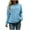 Sky Blue, variant on Dvprdro Womens Fashion Hooded Sweatshirt 2025 Fall and Winter Clothing Long Sleeved Pullover Sportswear Hoodie