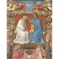 thumbnail image 2 of Sano di Pietro 15x18 Gold Ornate Wood Frame and Double Matted Museum Art Print Titled - The Coronation of The&nbsp;Virgin (ca.&nbsp;1460), 2 of 4