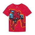 thumbnail image 6 of Spider-Man Boys Mineral Washed Graphic Tee with Short Sleeves, Sizes 4-18, 6 of 8