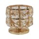 thumbnail image 1 of Candelabro de cristal hueco, joyero, candelabros dorados, bandeja de soporte Los 8x7.5CM, 1 of 5