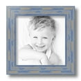 thumbnail image 2 of ArtToFrames 8" x 8" Blue Picture Frame, 8x8 inch Blue Wood Poster Frame (WOM-4377), 1 Pack, 2 of 5