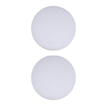 2PCS Round Door Crash Pad Door Knob Wall Protectors Self Adhesive Bumper Guard Stopper Simple Anti Collision Pad White