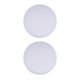 thumbnail image 4 of BRIGHTFUFU 2 protectores de pared redondos para puerta, autoadhesivos, anticolisión, color blanco, 4 of 8