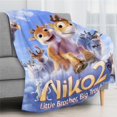 thumbnail image 4 of Película de Niko anti-pilling, suave, ligera, esponjosa y acogedora de lujo para hogar y cocina – Perfecta para niños y adultos,50X70cm, 4 of 6