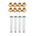 thumbnail image 4 of 1 Set Car Door Repair Kit Aluminum Alloy Hinge Repair for D22 4 Pin Bushing Repair Left Right Replace, 4 of 8