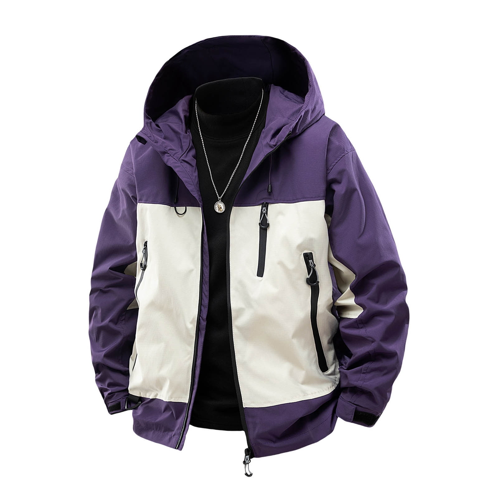 Mens Anorak Rain Jacket Lined Flannel Jacket for Men Tour Sweats 並行輸入品 Men\u0027s Nike Anorak Waterproof Rain Jacket