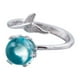 thumbnail image 2 of Fiudx Sirena Anal En Aleación de Cobre En Diseño Dulce, Anillo En Moda Ajustable, Regal En Aniversario de Bodas, Estilo En Damas y Niñas, Material Suave y Hermoso, Ideal para Usar En Las Cuatro Estac, 2 of 7