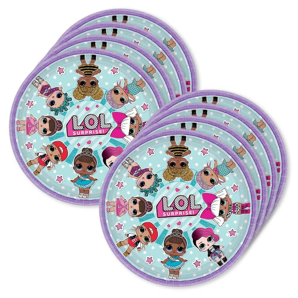 LOL Surprise 9" Lunch Plates (24)