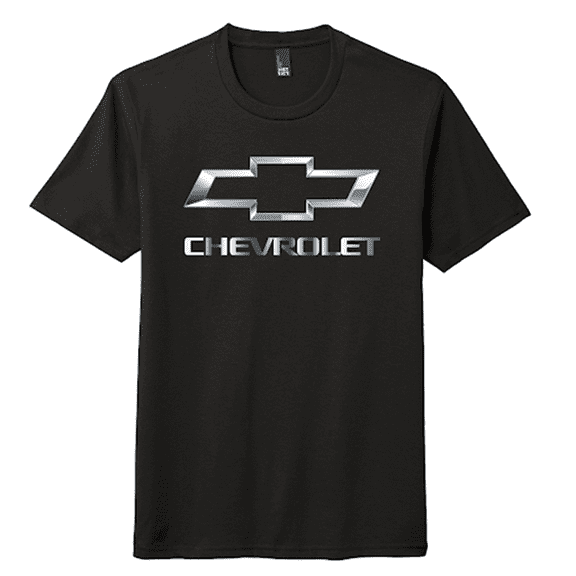 Chevrolet Metal Bowtie Logo Tee - Black M