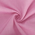 thumbnail image 3 of XUNKUSGA Maxi Dresses for Women Comfortable Cotton Linen Women's Summer Dresses Casual Solid Color Loose Front Pleated Women Dresses Classic 3/4Sleeve Crewneck Sundresses for Women S-3XL Pink, 3 of 8