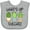 AC-Heather Grey, variant on Inktastic What's Up Succas Funny Cacti Plants Boys or Girls Baby Bib
