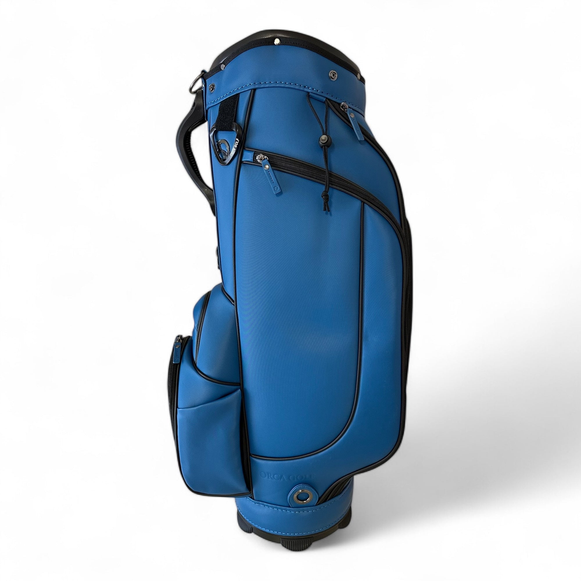 NEW Orca Golf SpyHop Synthetic Leather Cart Bag 6-Way Top - Deep Sea Blue