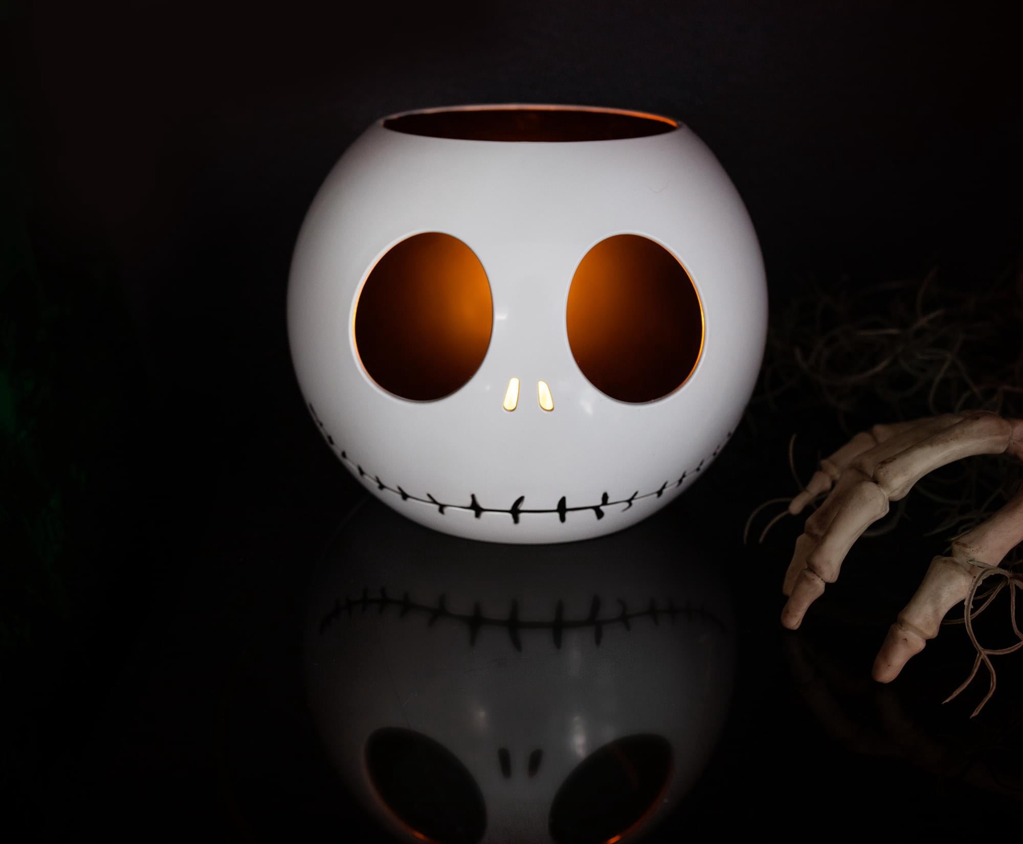 Disney The Nightmare Before Christmas Jack LED Flickering Flameless Candle