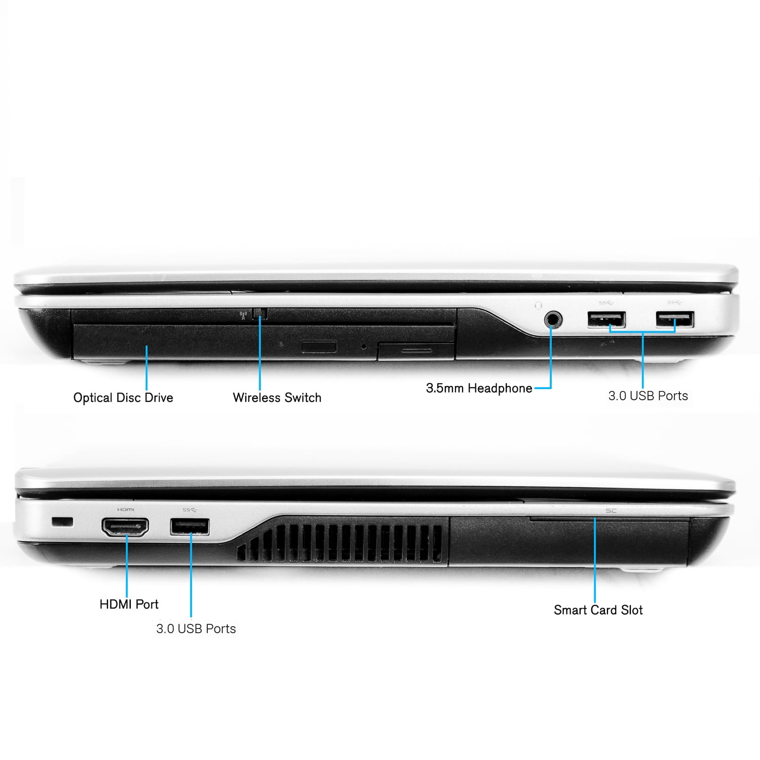 Restored Dell E6540 15.6" Laptop, Windows 10 Pro, Intel Core i7-4800MQ Processor, 16GB RAM, 500GB Solid State Drive (Refurbished)