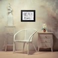thumbnail image 4 of Villa, Mlli 18x15 Black Modern Framed Museum Art Print Titled - Beach Time Bw, 4 of 5