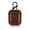 Dark Brown, variant on Professional Dustproof Soild Color Anti-drop PU Leather Earphone Case Earbuds Protective Shell Wireless Headphone Cover RED