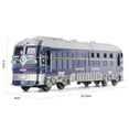 thumbnail image 2 of Modelos De Trenes, Tren De Papel Verde, Juguete Inercial De Inercia Con Música Intermitente, Juego De Juguetes Educativos De Plástico, Regalos De Cumpleaños Para Niños Speravity FN003152-00, 2 of 6