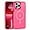 271-Hot Pink, variant on for iPhone 13 Pro Max Case [Compatible with Magsafe], Translucent Matte Back Anti-Scratch Full Body Protective Cover Shockproof Phone Case for iPhone 13 Pro Max 6.7", Black