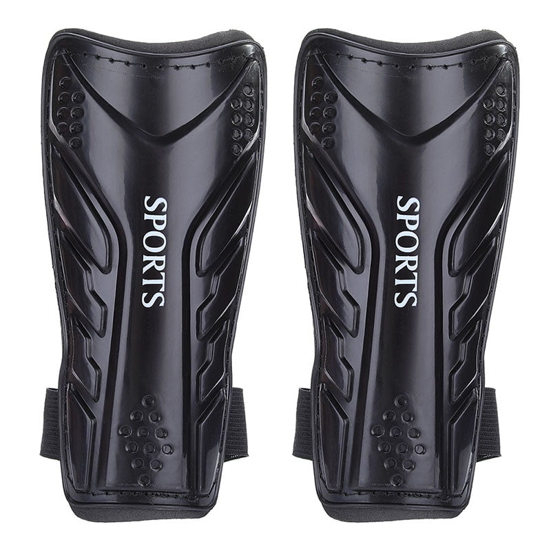 Soccer Shin Guards Wilson WSP2000 One Pair Adult Black Red Lightweight Free ship 
