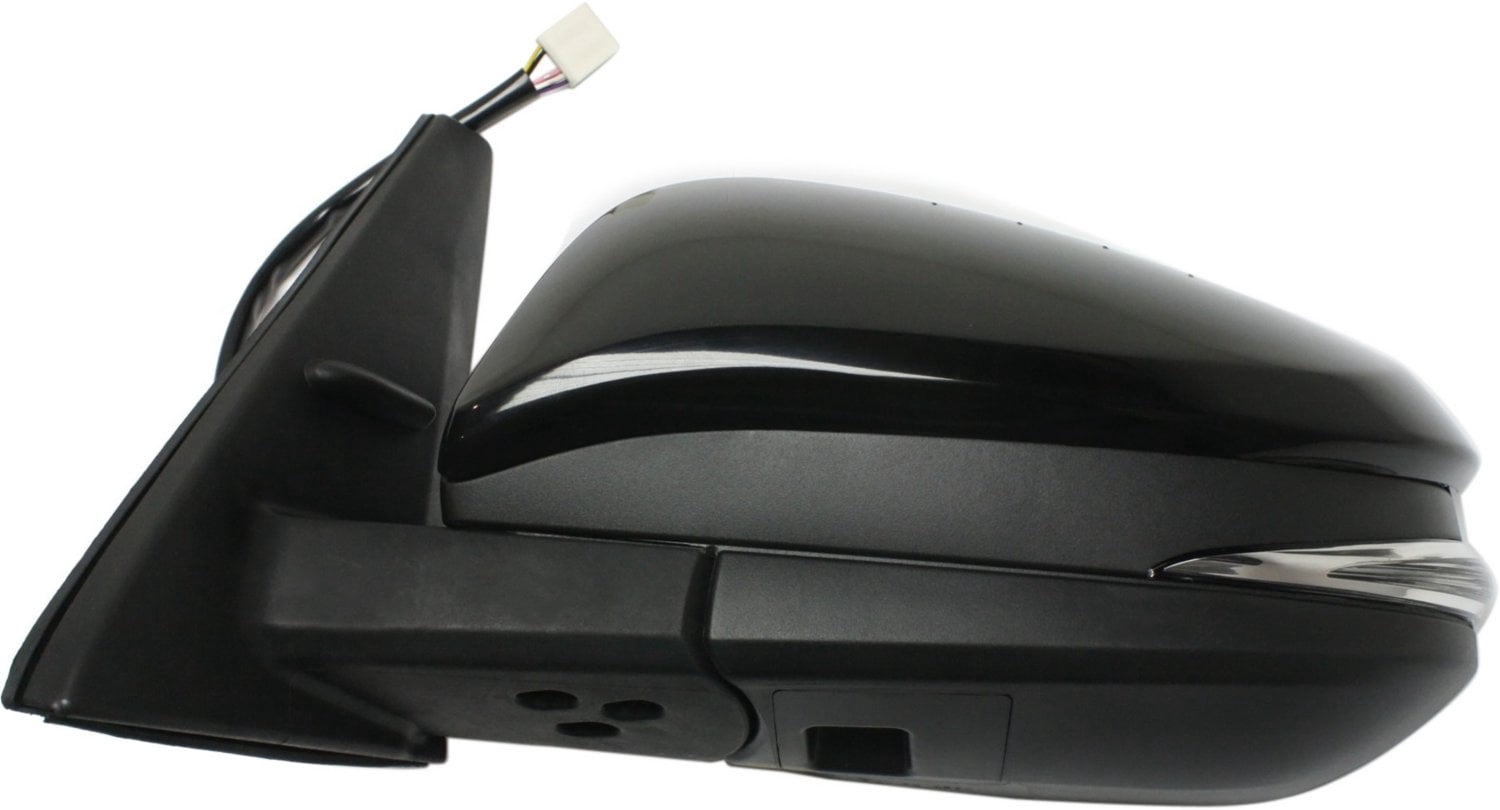 Mirror Compatible With 2014-2018 Toyota 4Runner Left Driver Side Heated In-housing Signal Light Paintable Kool-Vue