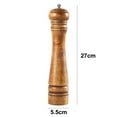 thumbnail image 2 of Molinillo de pimienta o sal de madera Dinheiro: ideal para molinillo de pimienta o sal de madera con rotor cerámico ajustable, 2 of 7