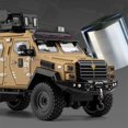 thumbnail image 2 of 1:24 Alloy Sword Toothed Tiger Explosion Proof Car Model Diecast Police Armored Off-road Vehicles Car Model Sound Light Toy Gift, 2 of 6