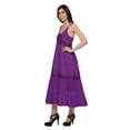 thumbnail image 2 of Moomaya Adjustable Spaghetti Straps For Women Plus Size Sleeveless Maxi Dress, 2 of 6