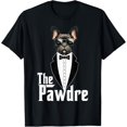 thumbnail image 1 of ThePawdre - Camiseta divertida para perro, padre, papá, pata, bulldog francés, 1 of 2