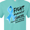 thumbnail image 4 of Inktastic Fight Against Cancer Prostate Cancer Awareness T-Shirt, 4 of 5
