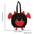 thumbnail image 2 of Halloween Trick or Treat Basket​ Handmade Candy Bags with 3D Plush Halloween Characters for Halloween Trick or Treat Grocery Shopping Party 2PC, 2 of 6