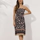 thumbnail image 5 of Vestidos Para Mujer Slip Dress Trendy Tube Top Sling Print Tie Waist Dress Odeerbi ODB168424, 5 of 9