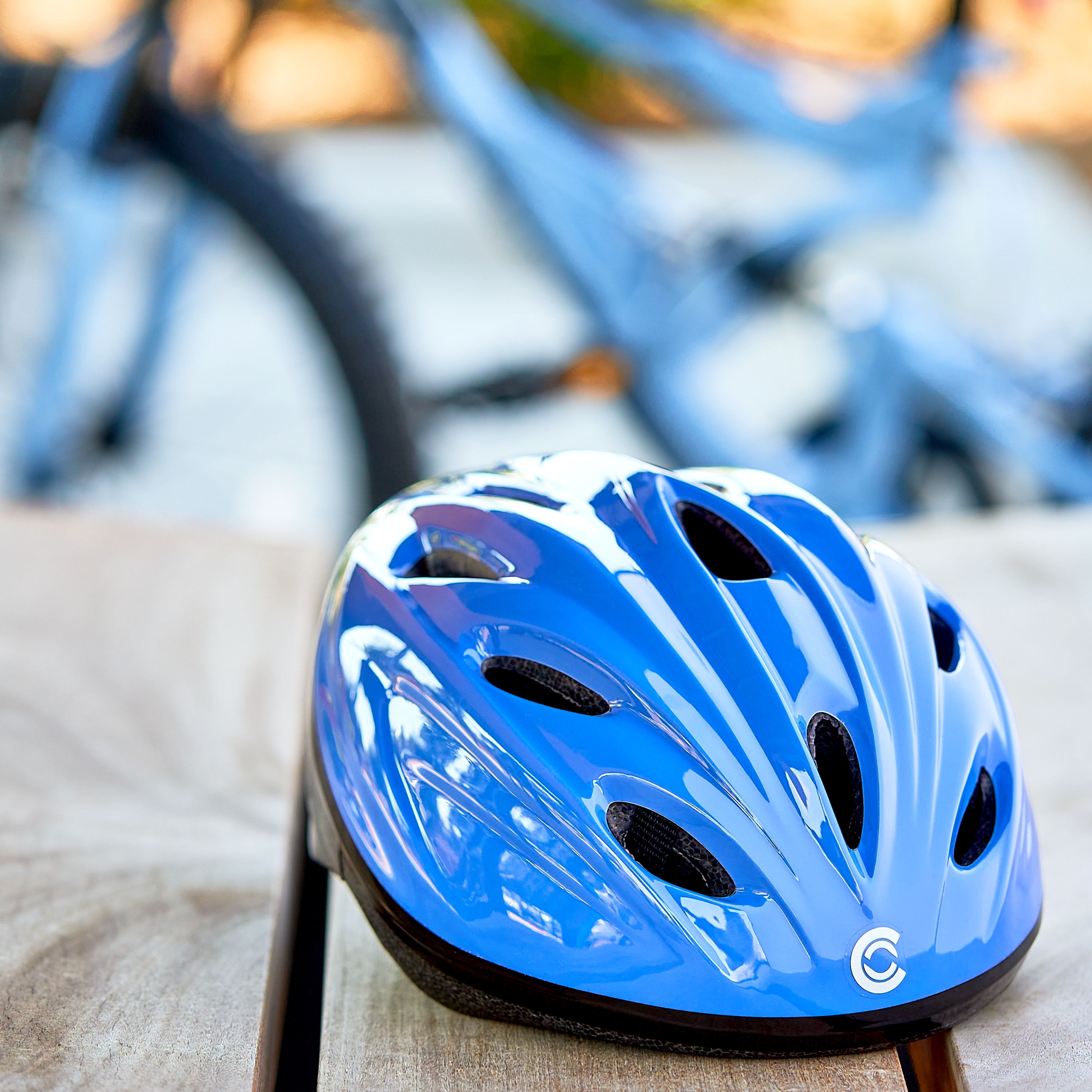 Concord Kid's Bicycle Helmet, Blue (Ages 5+)