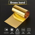 thumbnail image 6 of Brass Sheets Good Plasticity and High Strength golden 10.1x10x4.7x0.01cm 2m/roll, 6 of 7