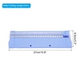 thumbnail image 2 of Unique Bargains 9 Inch Paper Cutter, 2Pcs Portable Paper Trimmer Slicer Scrapbooking Tool with Cutter Head Blade, Blue, 2 of 7