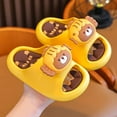 thumbnail image 2 of WZEIIOT Toddler Girls Slipper Bottomed Cute Cartoon Graphic Sandals Kids Unmisex Summer Breathable Non Indoor Leaking Slippers, 2 of 3
