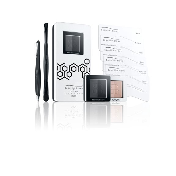 Kit de Cejas Beautiful Brows Duo Negro Pizarra