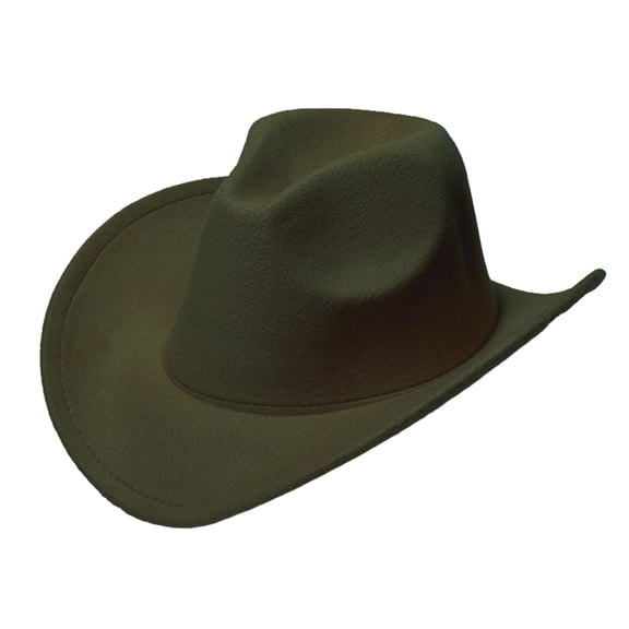 Summer Hat for Toddler Boy Children Western Hats Boys Girls Cowboy Felt Fedora with Belt Buckle