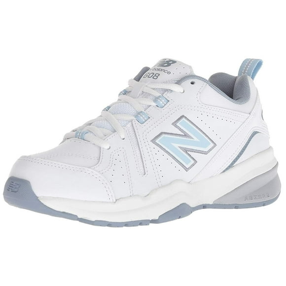 Bicicleta Elíptica New Balance 608 V5 para mujer, blanco/azul claro 9